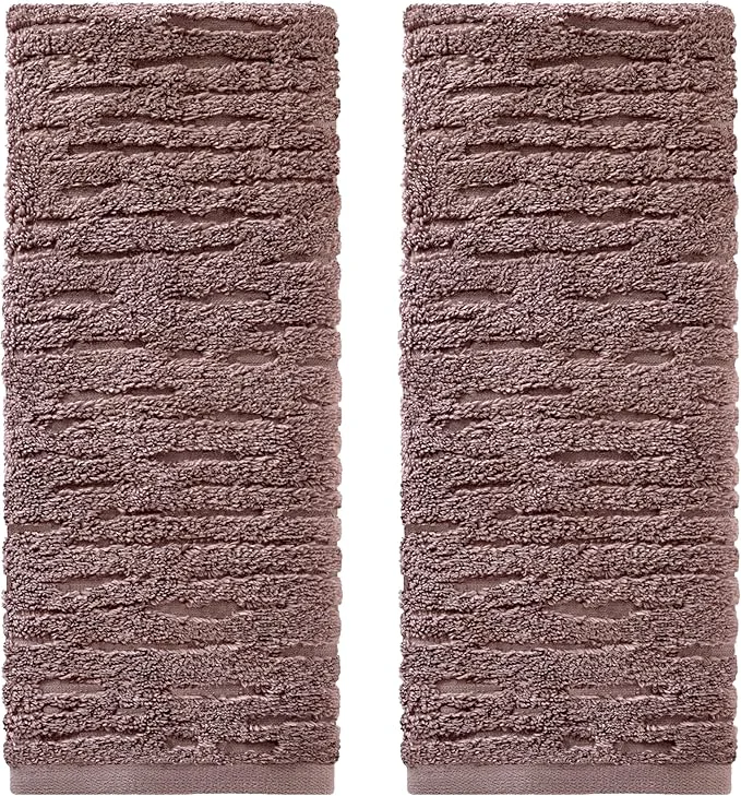 Healthy SKL Home CloudSoft Cotton Luxury 2-Piece Hand Towel Set Soft Plum Original