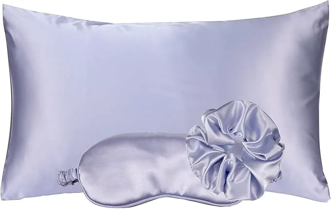 Modern Vegan Silk Sleep Set Vegan Silk Pillowcase Relaxed