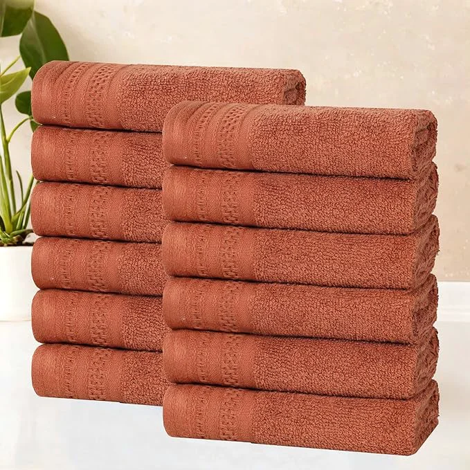 Fast Superior Honeycomb Cotton Medium Weight Towels Reusable