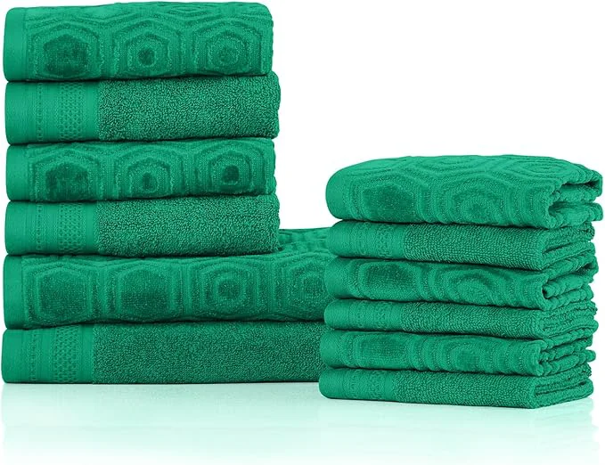 Casual Superior Honeycomb Cotton Medium Weight Towels Consistent