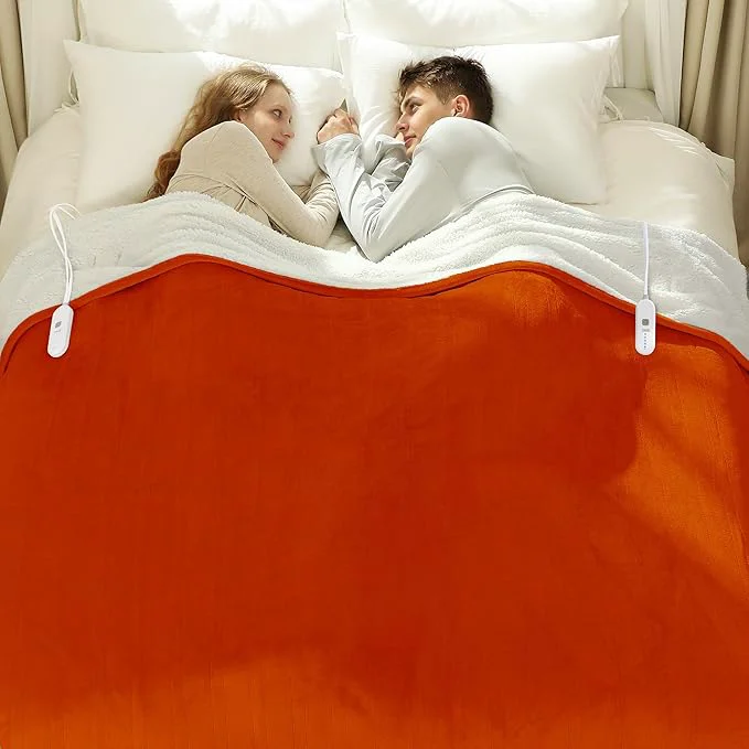 Versatile Electric Heated Blanket Queen Size 84 x90 Powerful