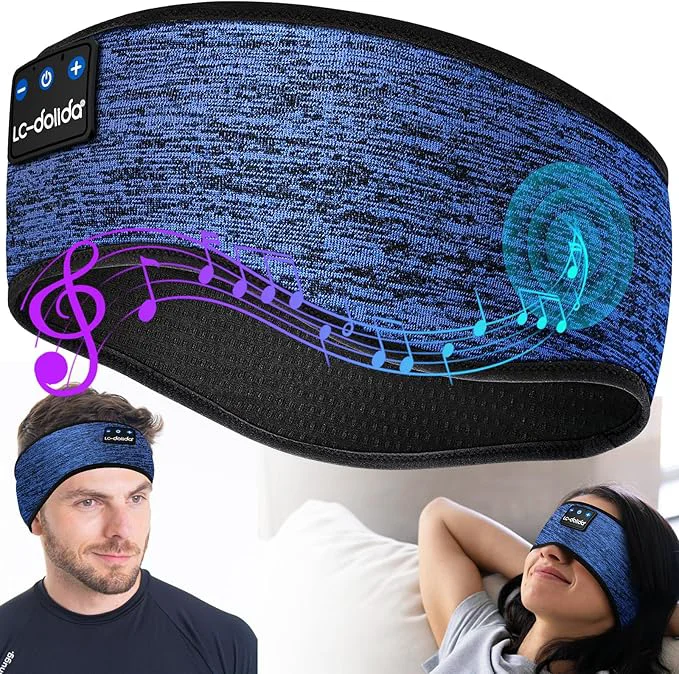 Pure LC-dolida Sleep Headphones Headband Bluetooth 5.4 Sports Headband Earphones Practical