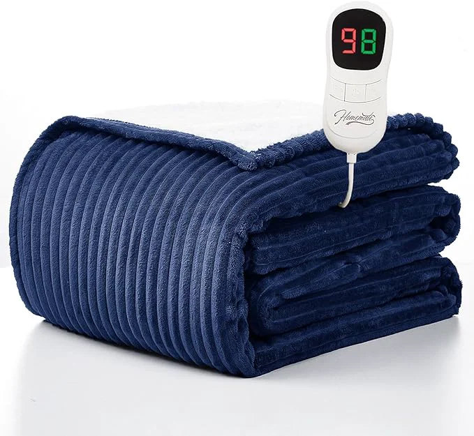 Comfortable Homemate Heated Blanket Electric Throw User-Friendly