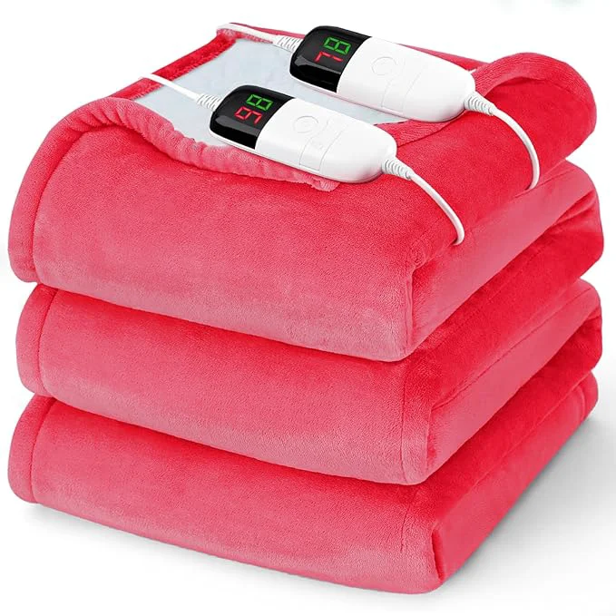 Comfortable Heated Electric Blanket King Size Casual