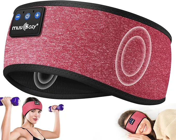 Selected MUSICOZY Sleep Headphones Sleep Mask Bluetooth Headband Wireless Music Headband High-End