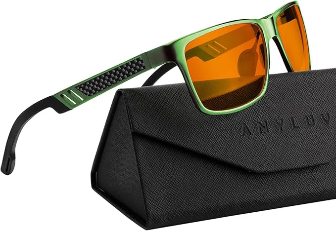 Easy-to-Use ANYLUV Blue Light Blocking Glasses Men Computer Gaming Glasses Lightweight Fine