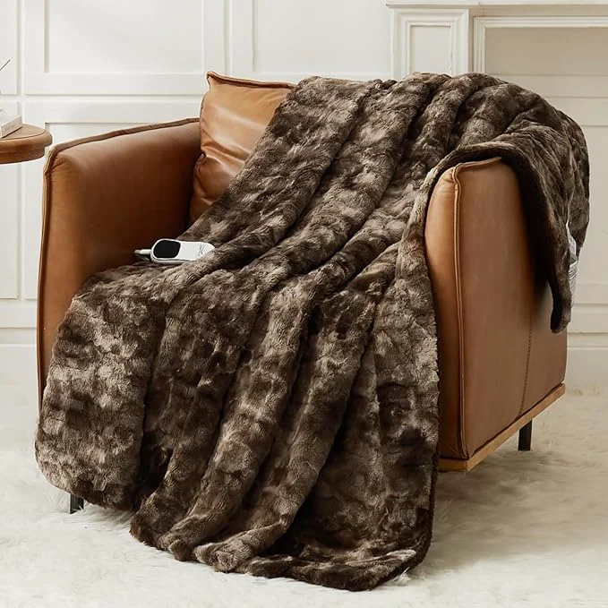 Eco-Friendly Homemate Heated Blanket Electric Throw Official