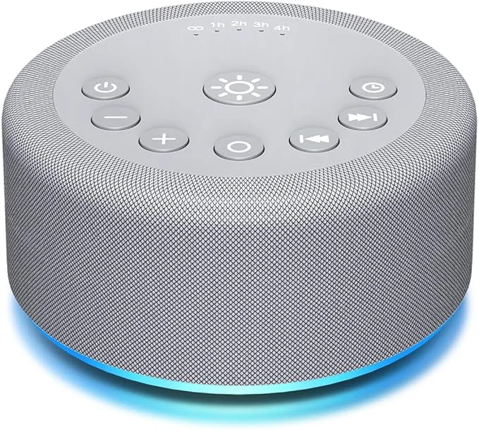 Recyclable Sound Machine Night Light White Noise Brown Noise Machine 30 Non Looping Sounds Carefully Designed