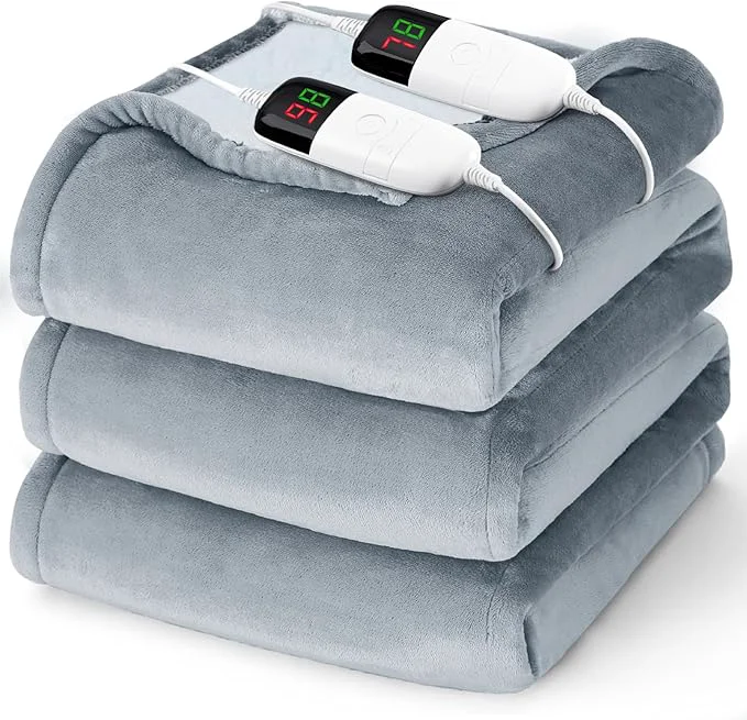 Innovative Heated Electric Blanket Queen Size Long-Lasting