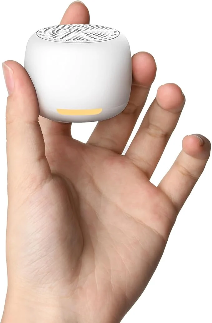 Expertly Made Babelio White Noise Sound Machine Night Light Mini and Portable 15 Smart