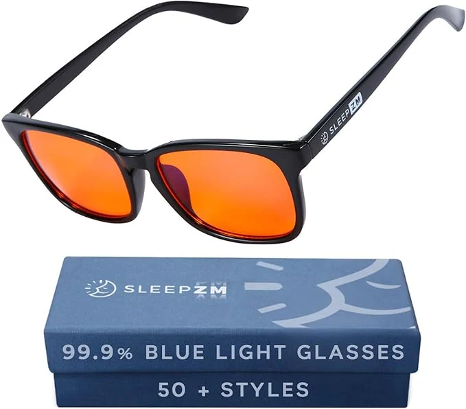 Artisan Sleep ZM Blue Light Blocking Light Sensitivity Glasses Recyclable
