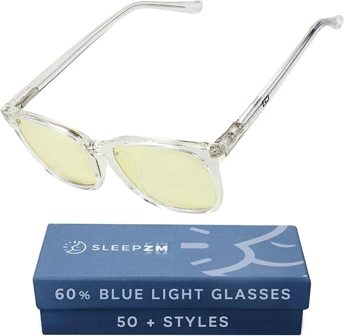 Soft Sleep ZM Blue Light Blocking Light Sensitivity Glasses Proven