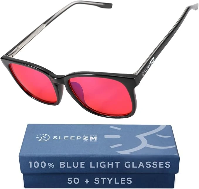 Proven Sleep ZM Blue Light Blocking Light Sensitivity Glasses Elite