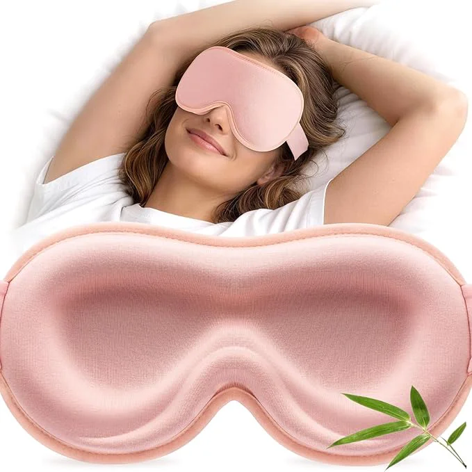 Healthy YFONG Sleep Mask for Lash Extensions Bamboo Viscose Blackout Eye Mask Artisan