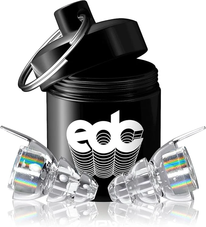 Minimalist Eargasm High Fidelity EDC 2026 Music Festival Earplugs Efficient
