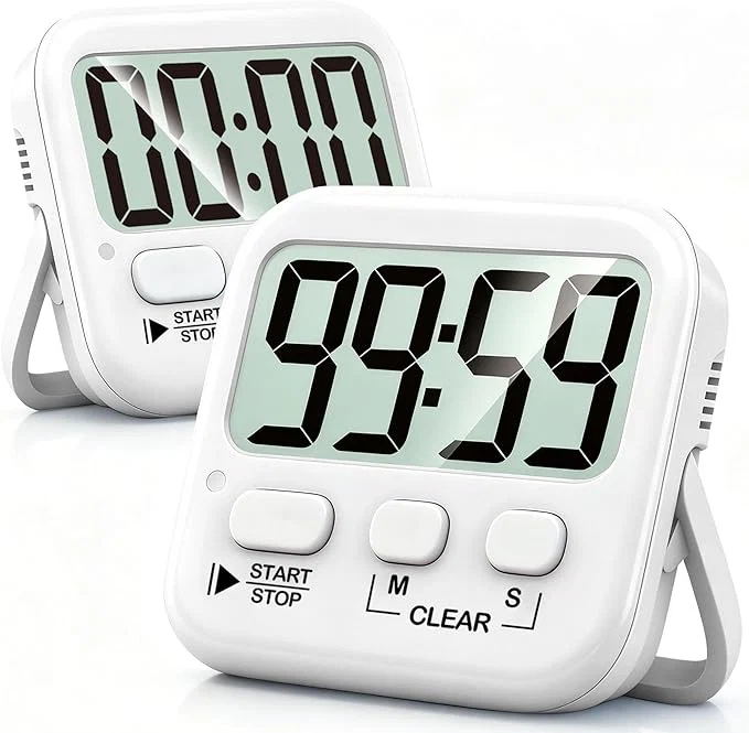 World-Class Antonki 2 Pack Digital Timer for Kids Magnetic Countdown Kitchen Timers for User-Friendly