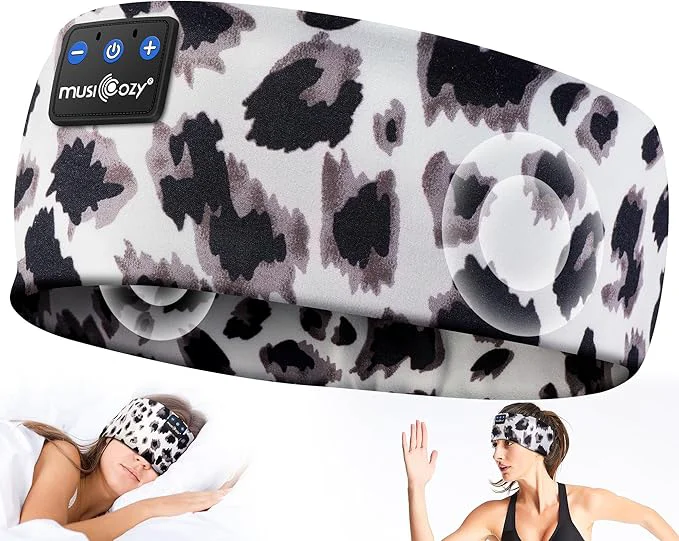 Original Design MUSICOZY Sleep Headphones Bluetooth 5.4 Headband Wireless Earphones Music Lightweight