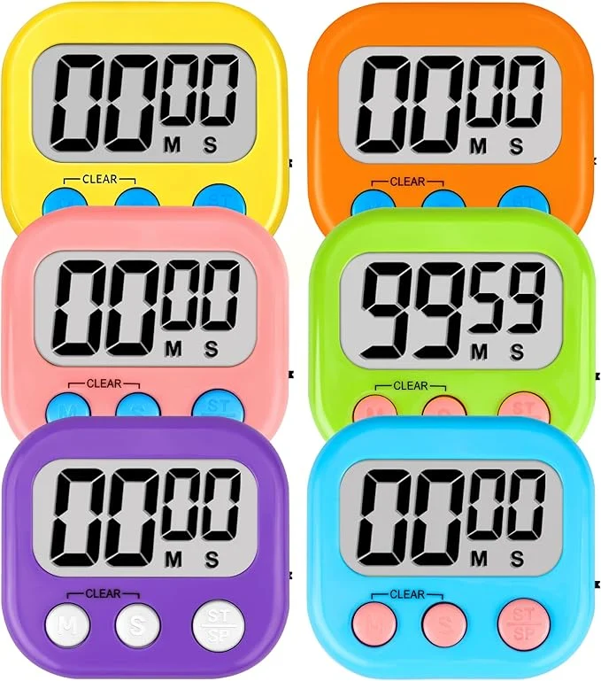 Outstanding ZILLEEN Classroom Timers for Kids Classroom Magnetic Digital Kitchen Timers for Practical