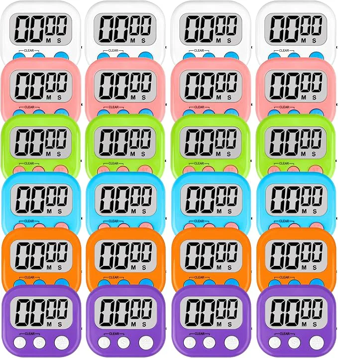 Powerful ZILLEEN Classroom Timers for Kids Classroom Magnetic Digital Kitchen Timers for Consistent