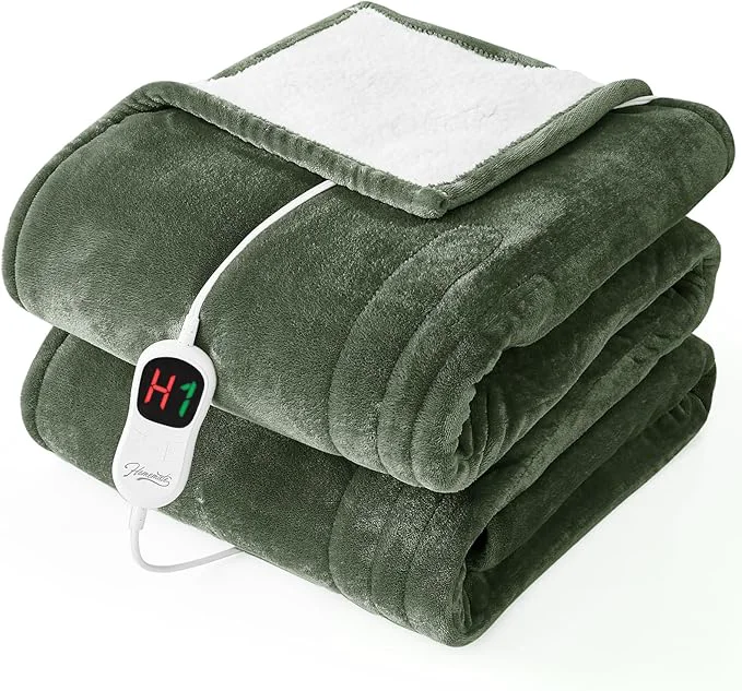 Detailed Homemate Electric Heated Blanket Full Minimalist