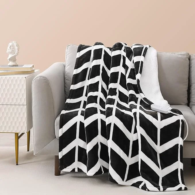 Modern VENTIMI Electric Blanket Heated Throw Fast Heating Blankets Certified