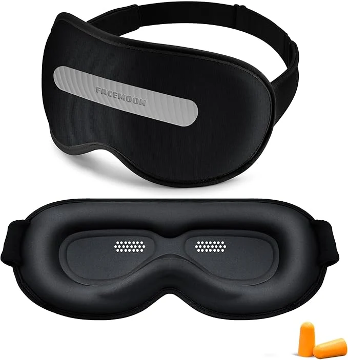 Elegant Blackout Eye Mask for Sleep Women Men Sleeping Mask for Lash Extensions Next-Generation