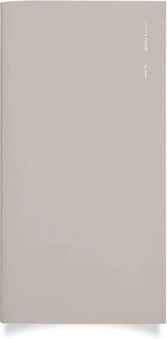 Sophisticated Cloth Paper Travel Notebook Blank Notebook – Angora A5 Slim Writing Trusted