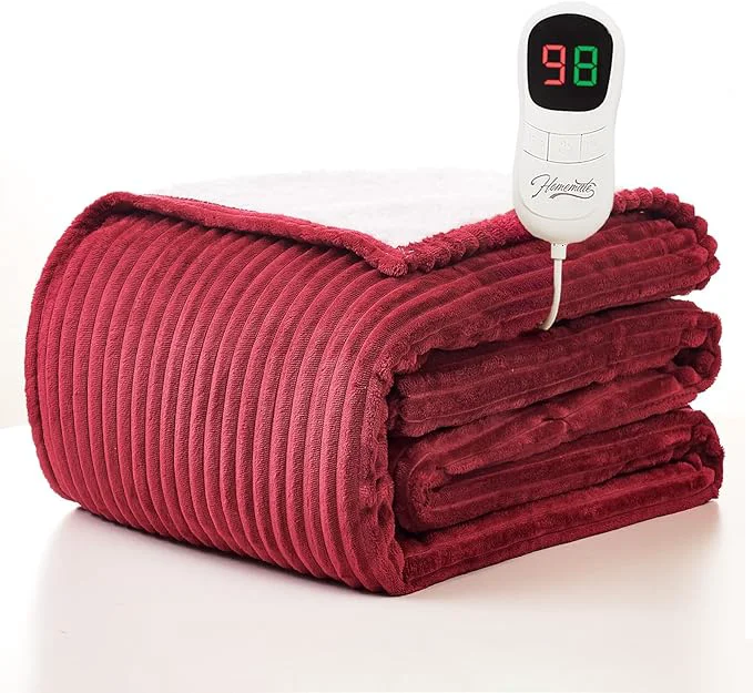 High-Quality Homemate Electric Heated Blanket Twin Relaxed