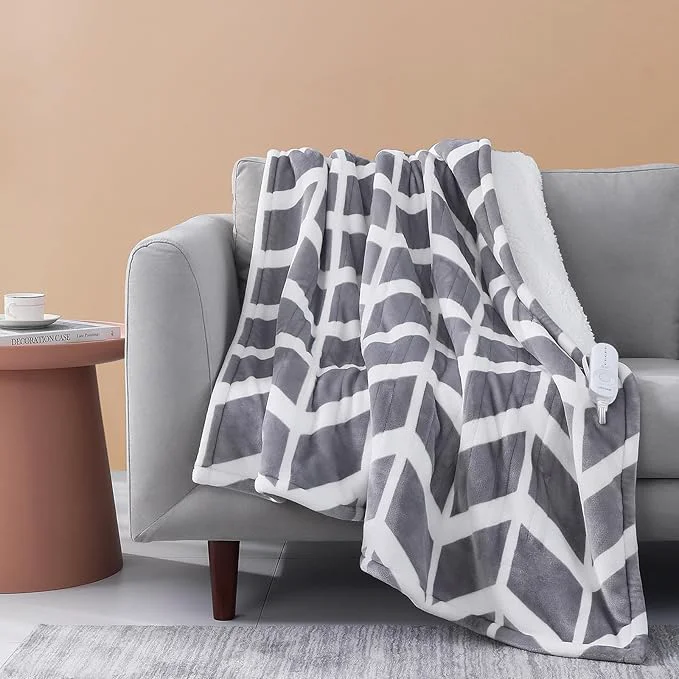 Reliable VENTIMI Electric Blanket Heated Throw Fast Heating Blankets Elite