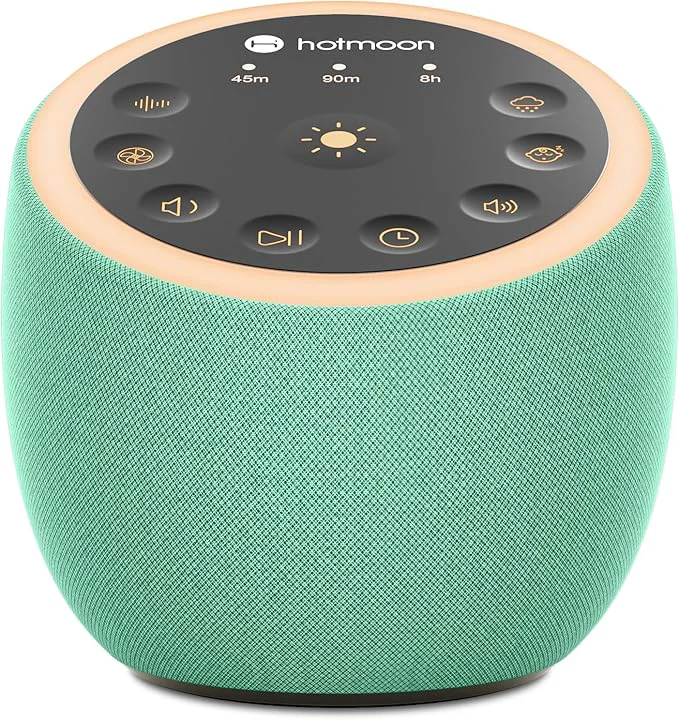 Stylish Hotmoon Sound Machine for Sleep Cocoon 2 White Noise Sound Machine Elegant