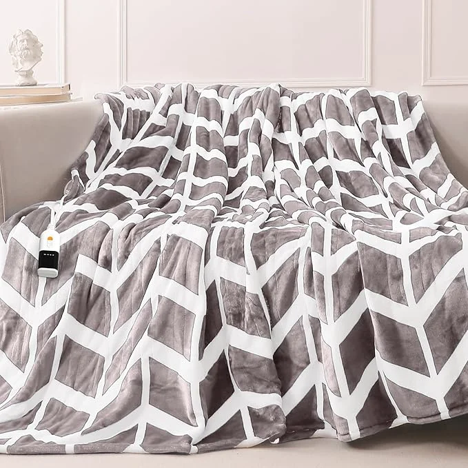 Quality VENTIMI Electric Blanket Heated Throw Fast Heating Blankets Consistent