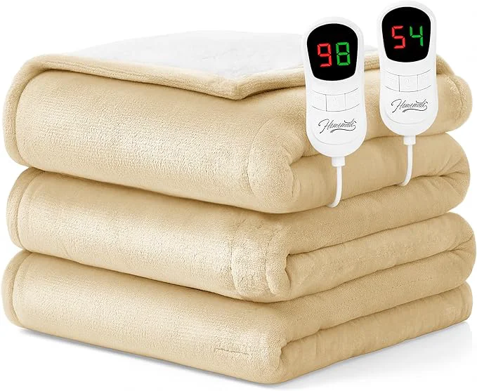 Detailed Homemate Electric Heated Blanket Queen Size Trendy
