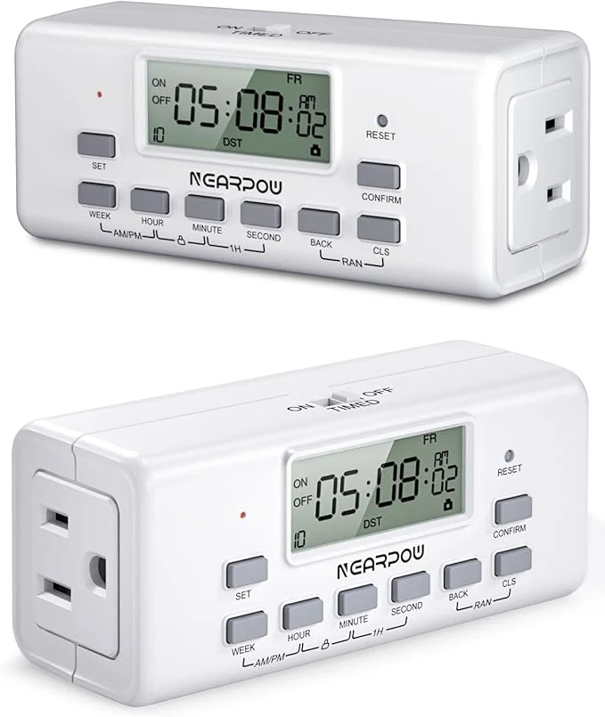 Responsible NEARPOW Digital Timer For Lamp Elite