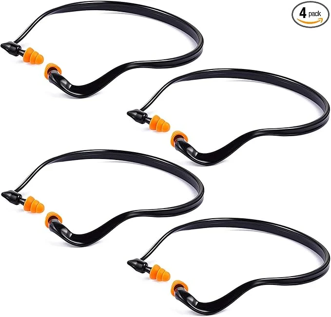 High-Quality BBTO Banded Earplugs for Shooting Range Band Ear Plugs Lightweight Silicone Solid