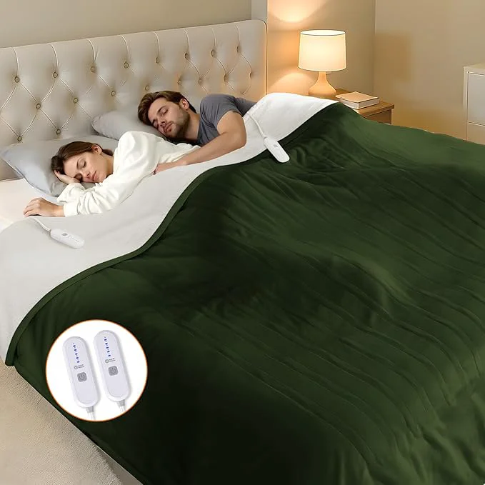 Practical Heating Blanket Queen Size Washable Powerful