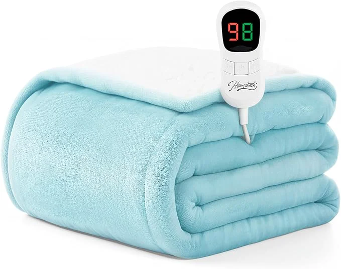 Premium Material Homemate Electric Heated Blanket Full Size Consistent