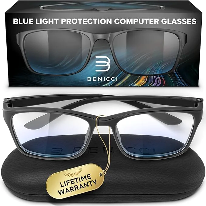 Organic Stylish Blue Light Blocking Glasses Comfortable