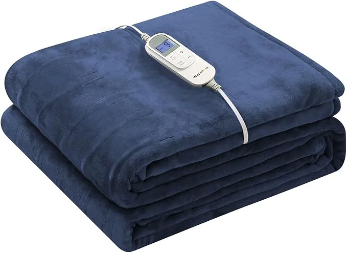 Natural Wapaneus Heated Blanket Electric Blanket 72 x 84 Full Size High-Quality