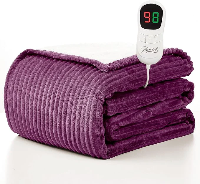 High-Quality Homemate Electric Heated Blanket Twin Size Effective