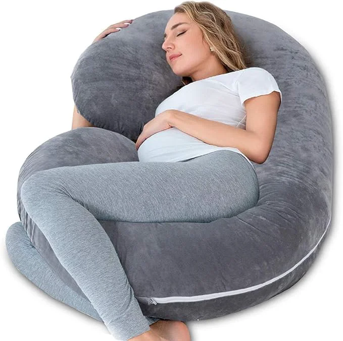 Crafted INSEN Pregnancy Pillow for Sleeping Maternity Pillow Fast