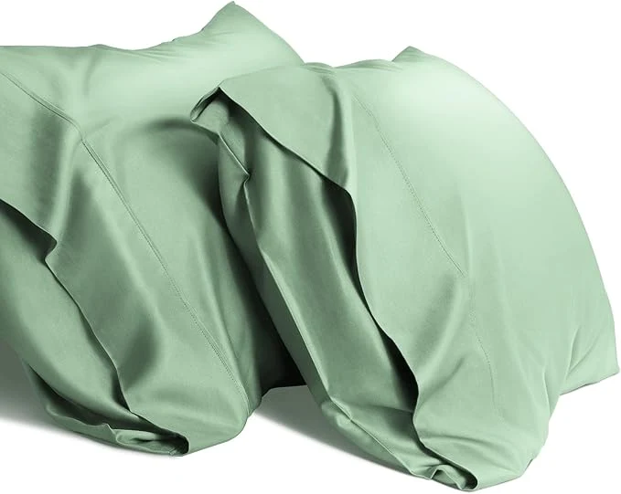 User-Friendly WishSmile Cooling Queen Pillowcases Set of 2 Breathable Cool Silky Soft Rayon Prestigious
