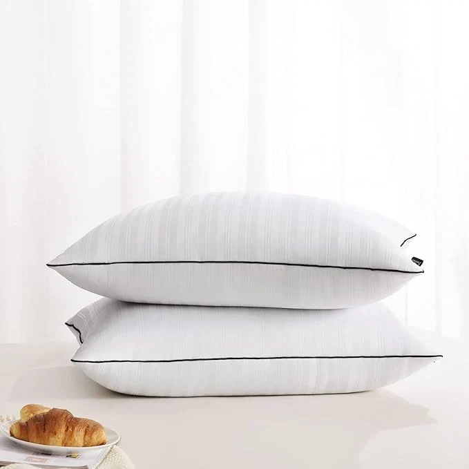 Pure downluxe Bed Pillows Standard Size Set of 2 Quality