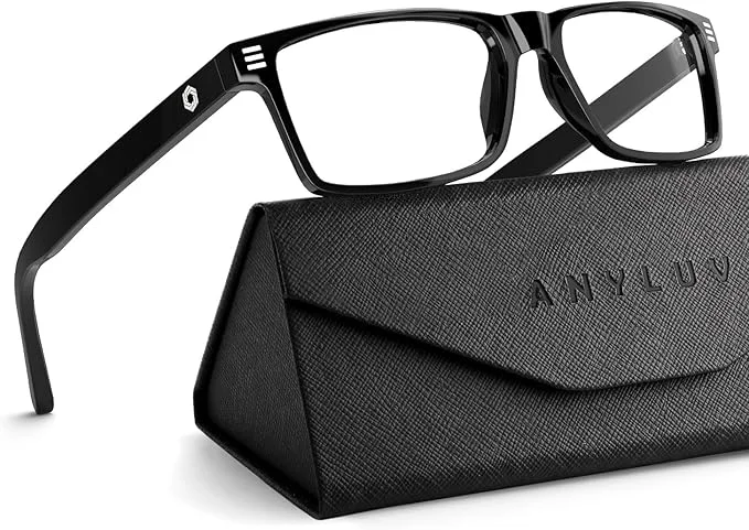 Luxury ANYLUV Blue Light Glasses Men Woman Eye Strain Relief Eye Protection Recyclable