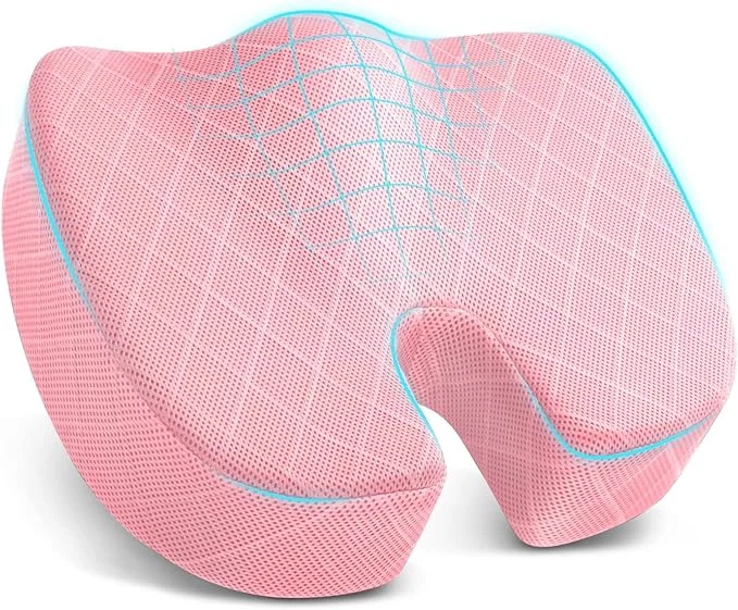 Powerful TushGuard Office Car Seat Cushion Non-Slip Sciatica Back Coccyx Tailbone Carefully Designed