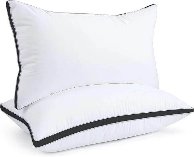 Eco-Friendly viewstar Bed Pillows King Sizes Set of 2 Hotel Quality Cooling Down First-Class