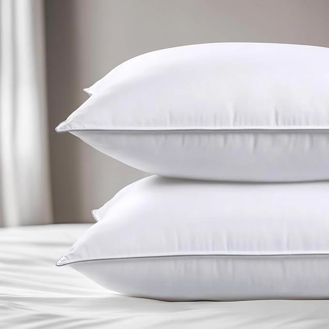 Flexible viewstar Bed Pillows Queen Sizes Set of 2 Hotel Quality Cooling Down Responsible