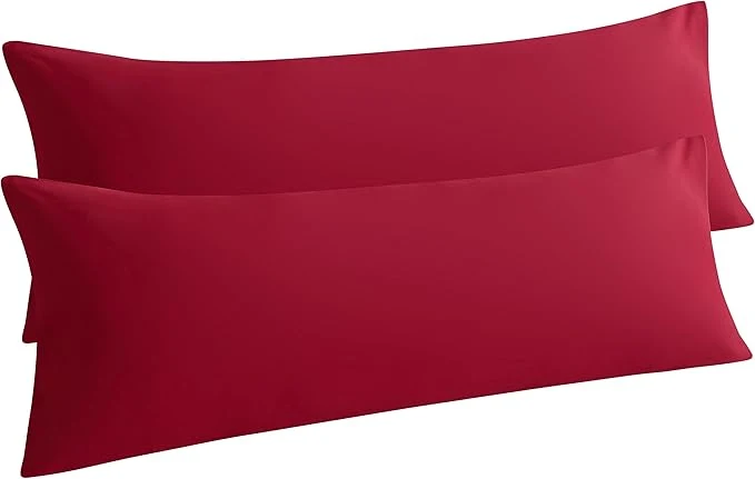 Classic NTBAY Body Pillow Cases Set 2 Pack Brushed Microfiber 20×54 Inches Stain High-End