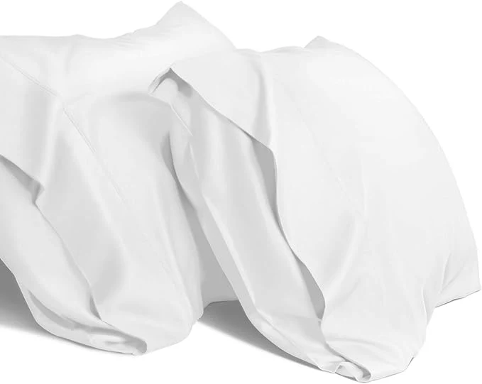 Natural WishSmile Standard Pillow Cases Cooling Pillowcases Set of 2 Breathable Cool Reliable