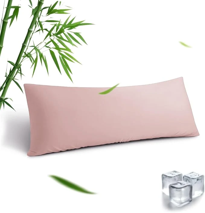 Easy-to-Use Body Pillowcase Cooling Viscose from Bamboo Pillow Cover Reusable