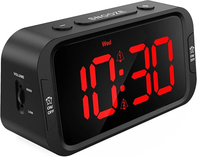 Professional Odokee Digital Dual Alarm Clock Reliable